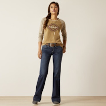 Mid Rise Camila Trouser Jean