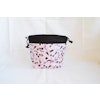 Stickade stumpor rosa - Drawstring Bucket