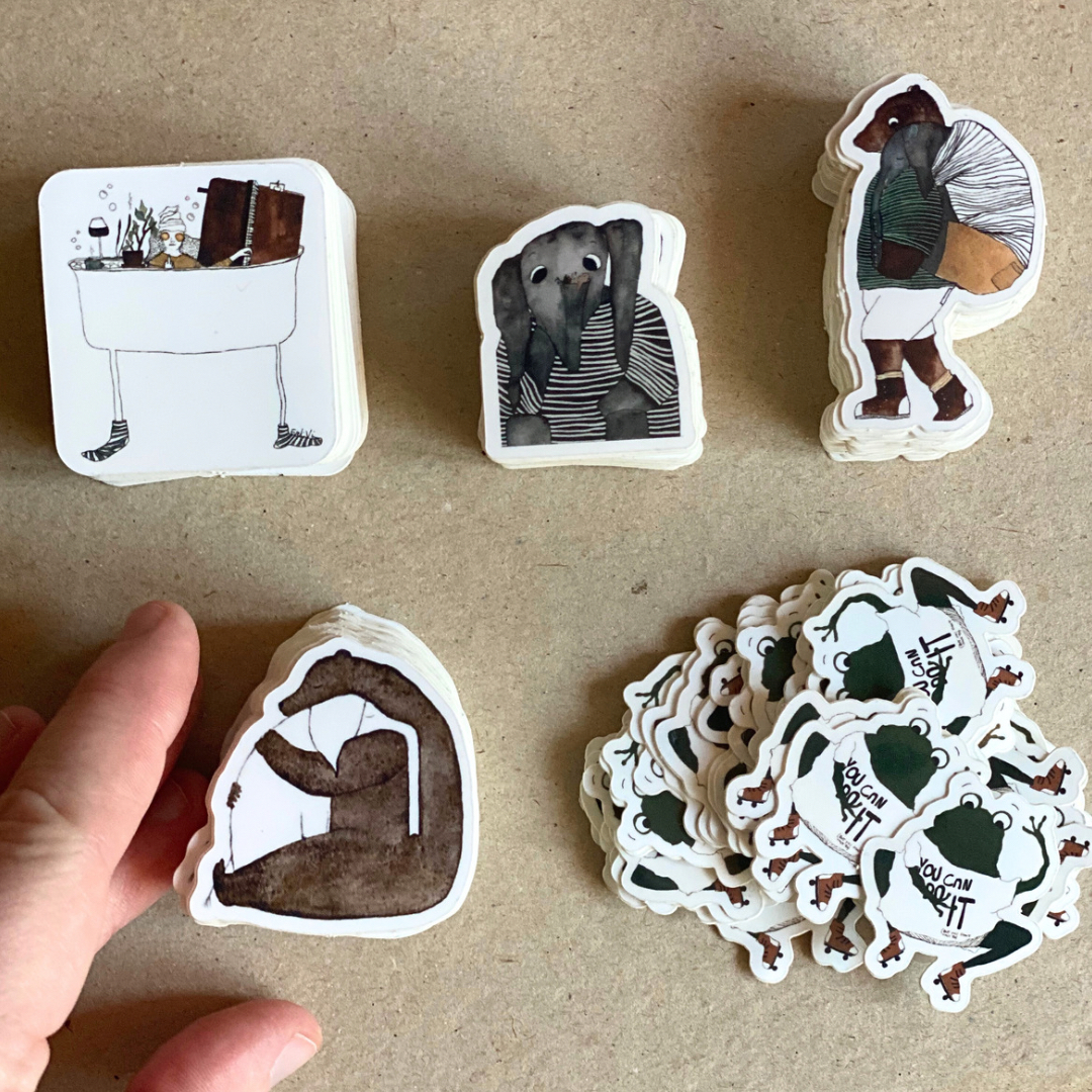 STICKERS (SET OF 5)