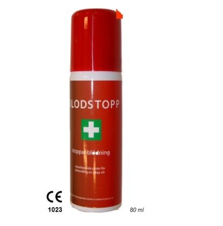 Blodstoppspray Alginat