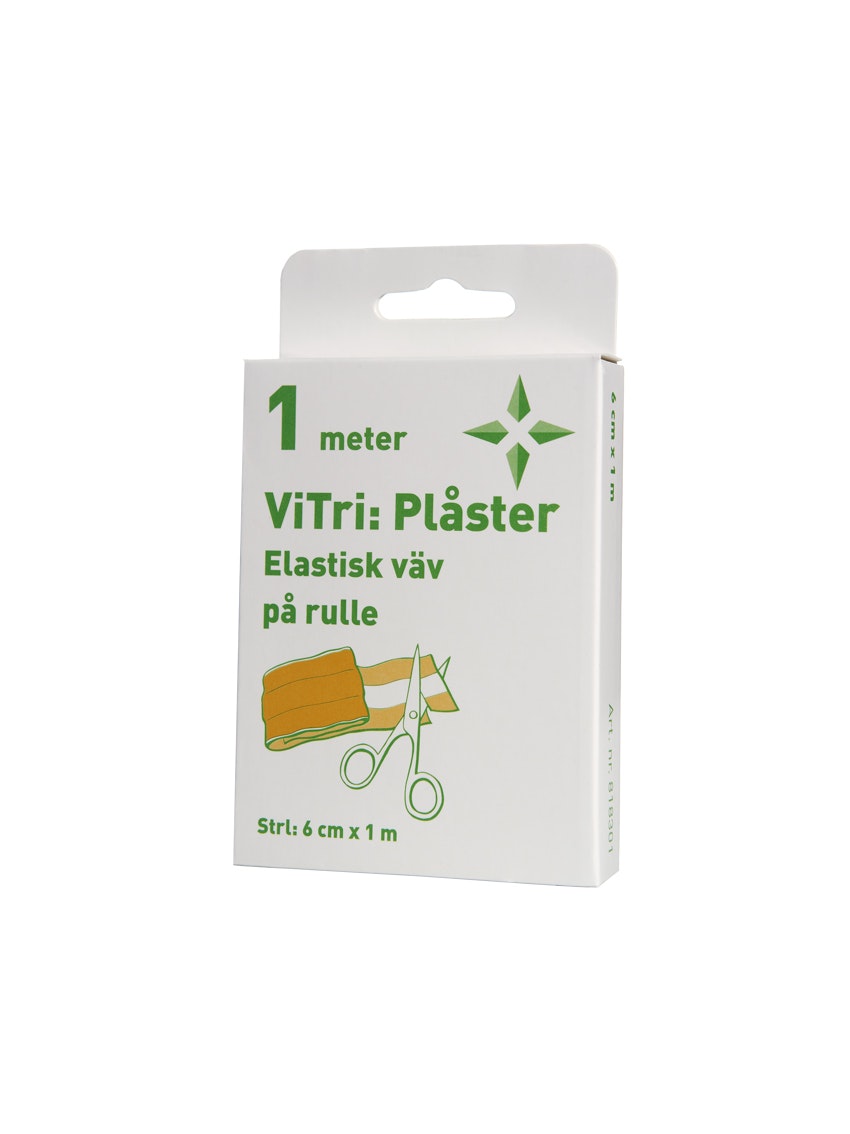 Plåster, elastisk på rulle 6 cm x 1 m