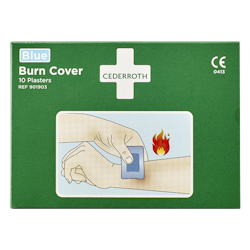 Burn cover, 10 st plåster 74 x 45 mm