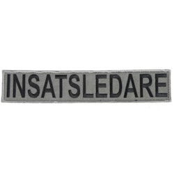 Insatsledare patch, stort