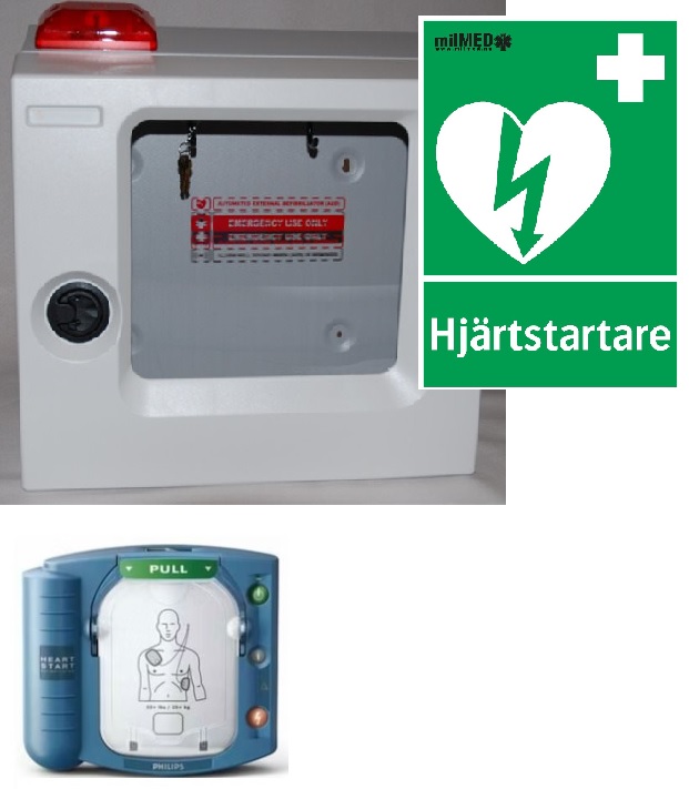 Hjärtstartarpaket Philips HS1 (inomhus)