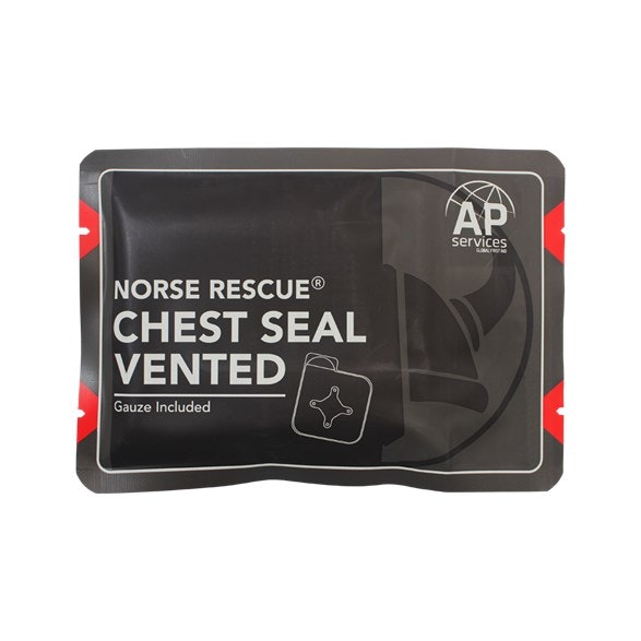 Norse Rescue, chest seal vented single pack