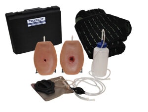 Chest seal application trainer