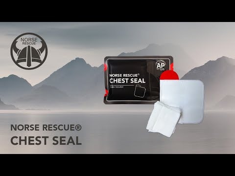 Norse Rescue, chest seal vented single pack