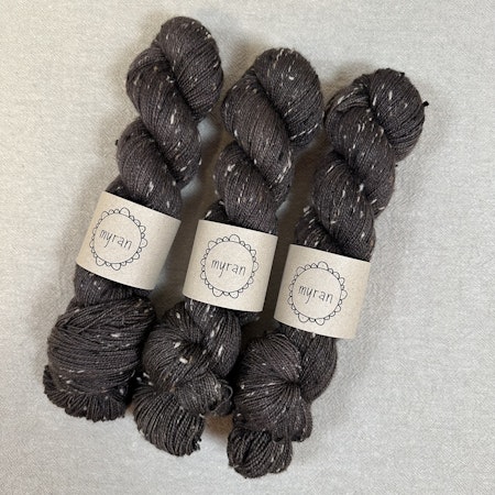 Myrans Tweed - Riktigt Mörk Brun