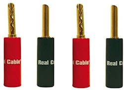 Real Cable BFA6020 banan 4 pack.