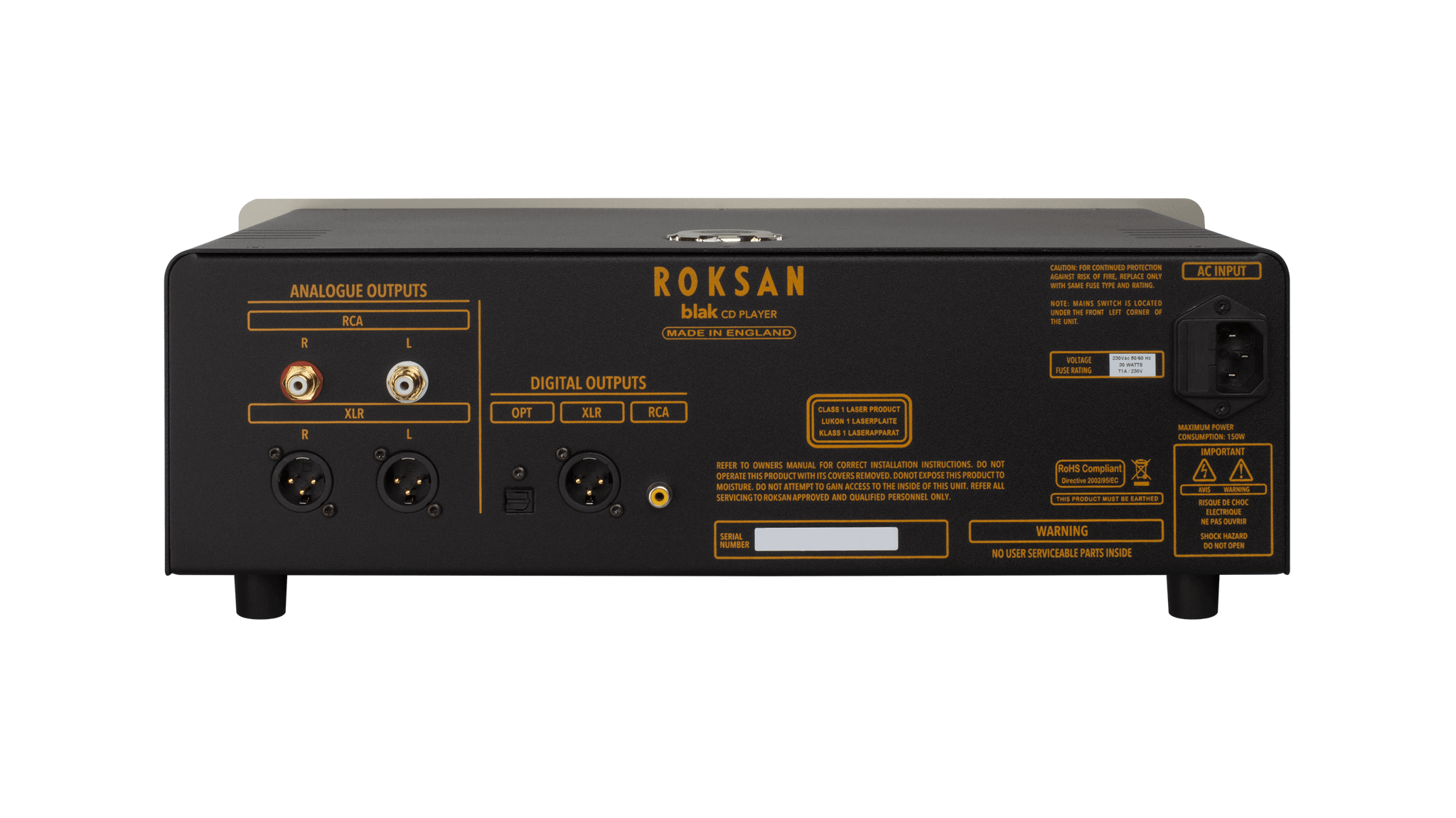 ROKSAN BLAK CD-spelare