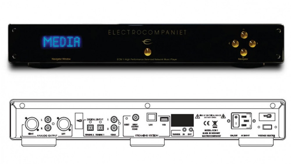 Electrocompaniet ECM 1  streamer