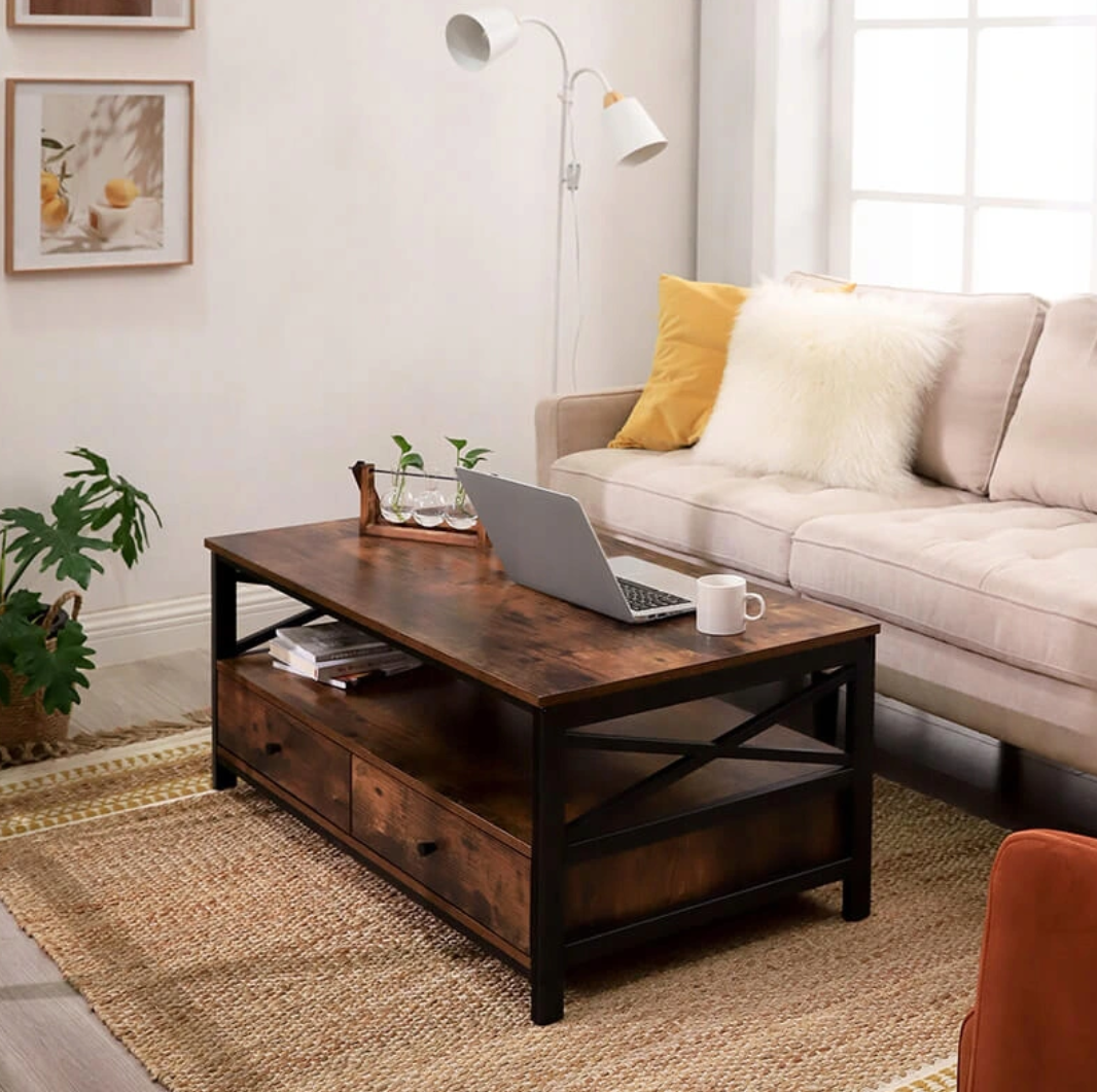 SOFFBORD TILL VARDAGSRUMMET LOFT RUSTIK STIL - Mina Möbler - moderna och  exklusiva möbler för ditt hem.