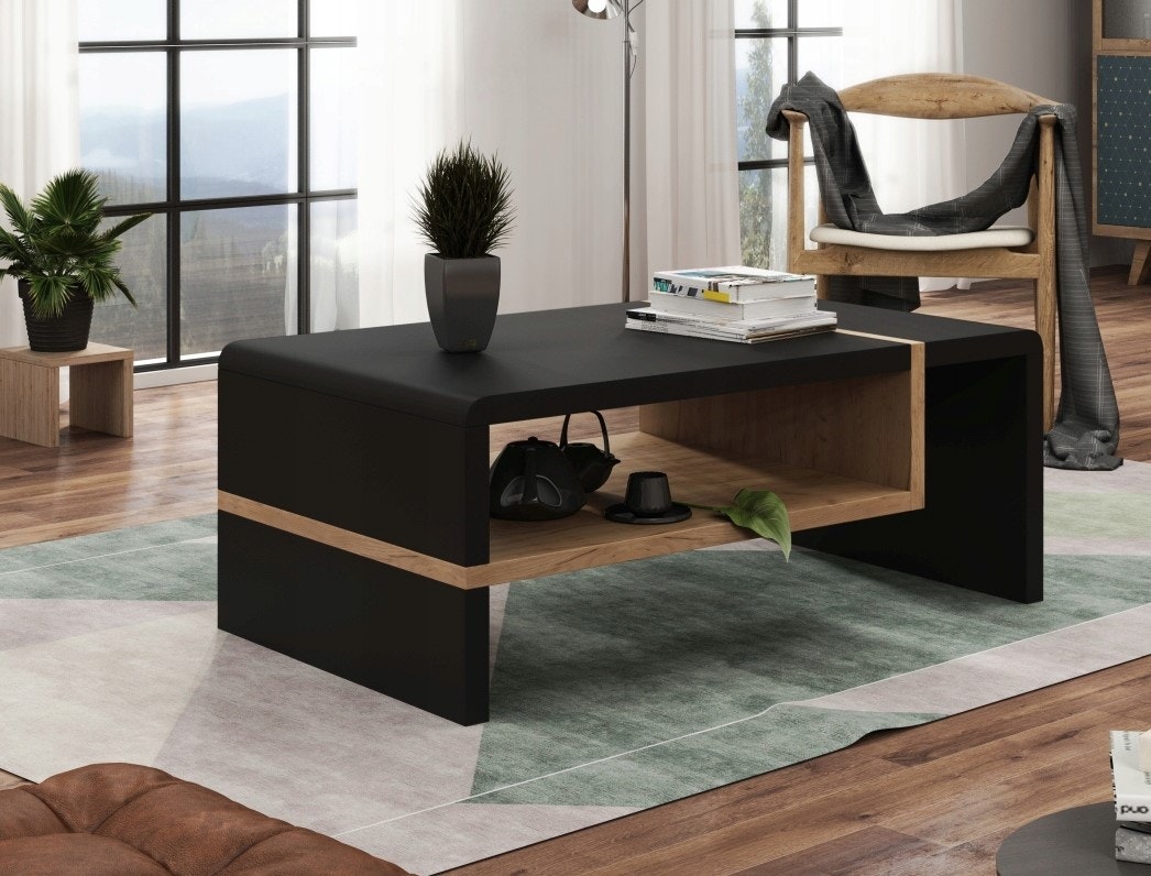 SOFFBORD VIT SVART GLOSS KAFFEBORD MODERN - Mina Möbler - moderna och  exklusiva möbler för ditt hem.