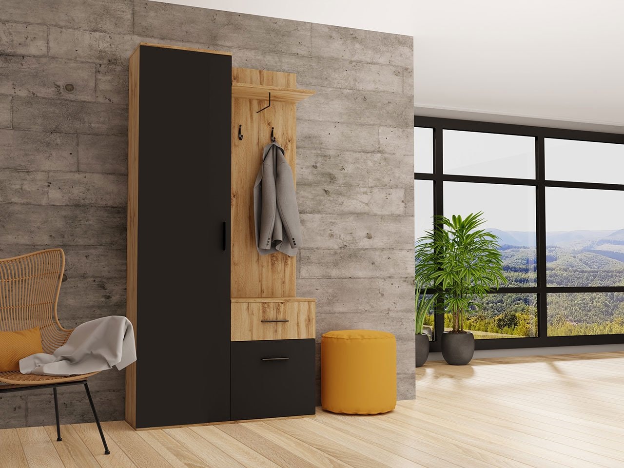 HALL GARDEROB TYBURY - Mina Möbler - moderna och exklusiva möbler för ditt  hem.