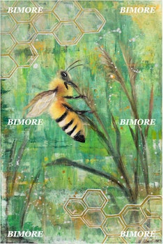 Nr. 3 My bee 60x40 cm. Original!