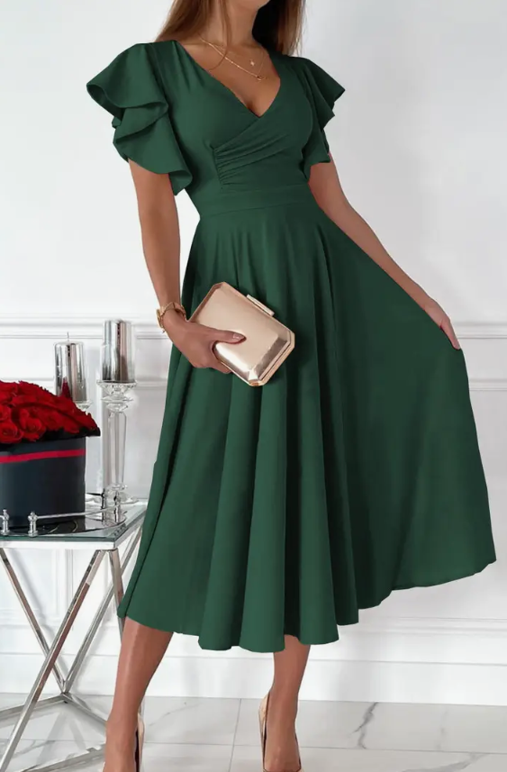 Grön klänning - Kl-art