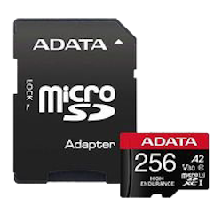 ADATA High Endurance microSDXC minnekort 256 GB