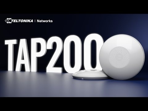 Teltonika TAP200 Wi-Fi 5 Access Point med PoE-Injektor