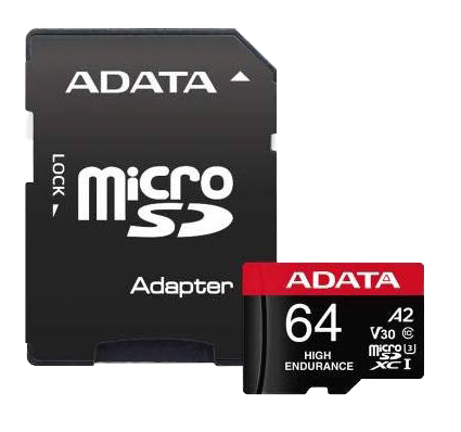 ADATA High Endurance microSDXC minnekort 64 GB