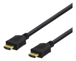 Deltaco High-Speed HDMI cable, 7 m, Ethernet, 4K UHD, black