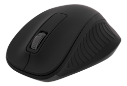Deltaco Trådløs optisk mus, 1200 DPI, 125 Hz, 3 knapper med scroll, 2.4GHz USB nano-mottaker, svart