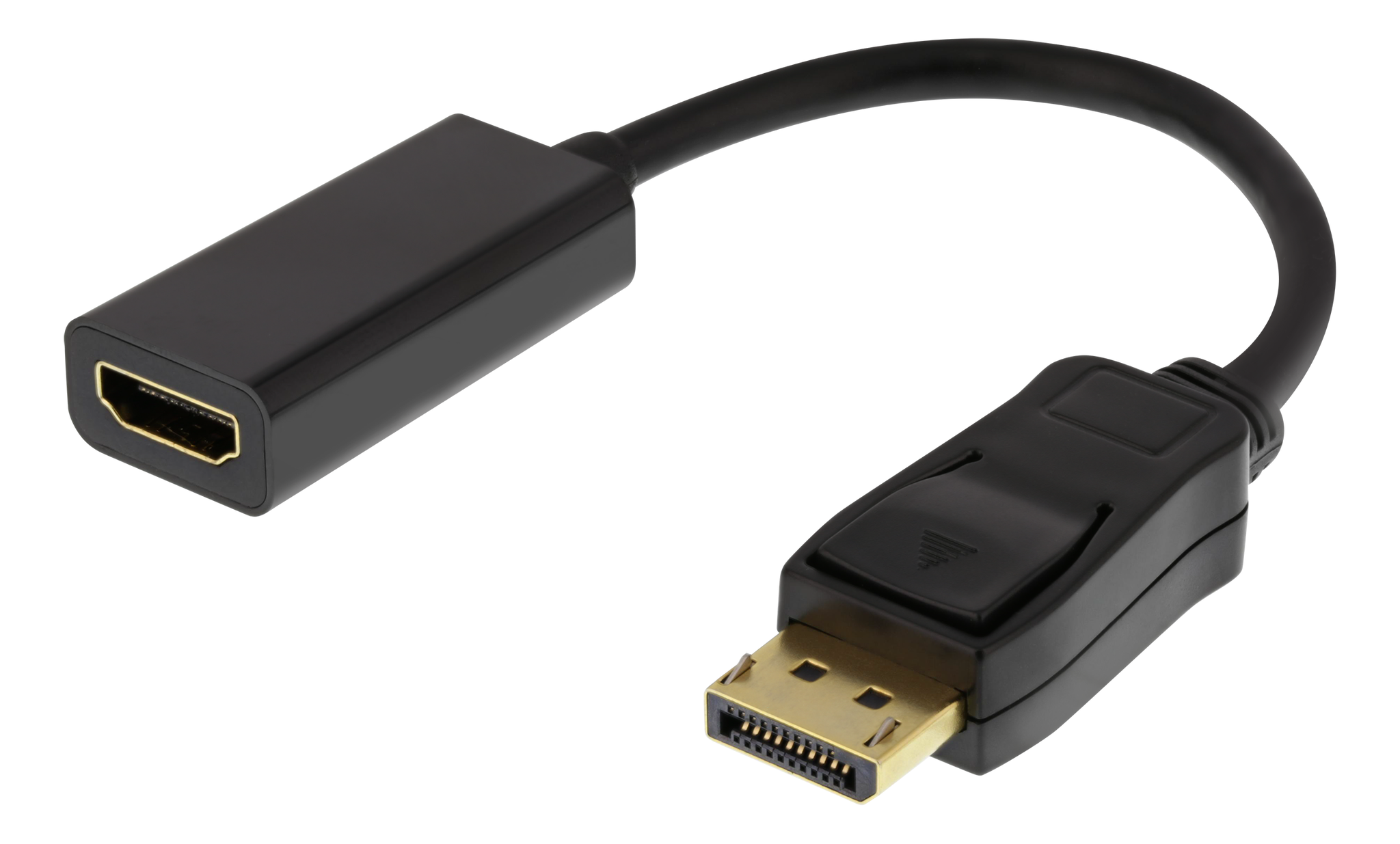 Deltaco HDMI - DisplayPort adapter, 4K UHD 60Hz, 0.2m, svart - Eivind Aasnes
