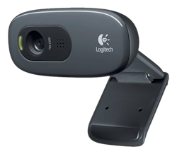 Logitech HD Webcam C270 Webcam, colour, 720p, audio, USB 2.0, black