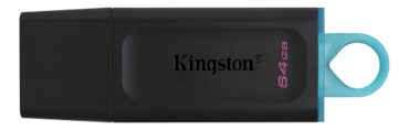 Kingston DataTraveler Exodia 64 GB, USB 3.2 Gen 1, black/teal