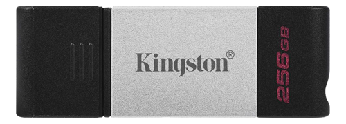 Kingston DataTraveler 80 - USB-flashstasjon - 256 GB - USB 3.2 Gen 1 / USB-C