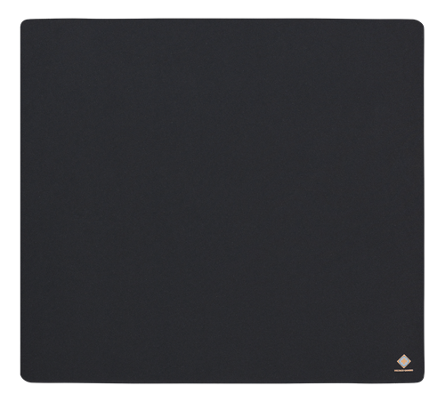 Deltaco Gaming Mousepad XL, 45x40cm, SBR rubber, fabric coated surface, black