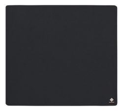 Deltaco Gaming Mousepad XL, 45x40cm, SBR rubber, fabric coated surface, black