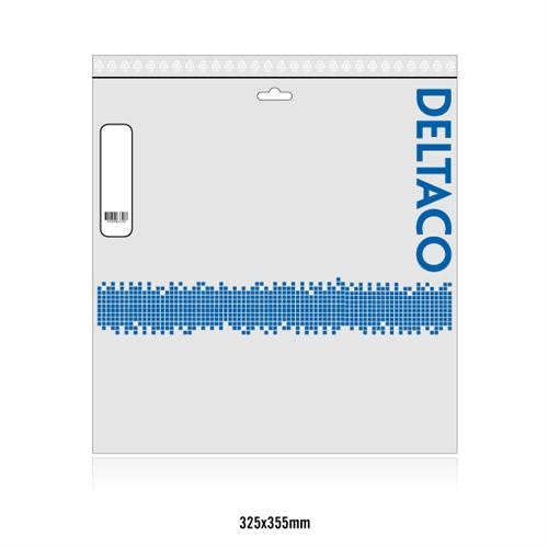 Deltaco S/FTP Cat7 patchkabel, 15 m, 600MHz, Delta-sertifisert, LSZH, svart