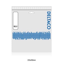 Deltaco Fiberkabel, LC - SC, 9/125, OS2, duplex, singlemode, 1m