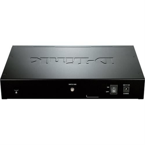 D-Link DGS-1210-08P, 8xRJ45, 2xSFP, Smart Managed Gigabit Switch, Layer 2, 65W PoE, Web GUI
