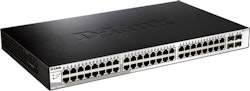 D-Link DGS-1210-52, 48xRJ45, 4xSFP, Smart+ Managed Gigabit Switch, Layer 2, Web GUI