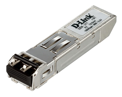 D-Link DEM-211, SFP (mini-GBIC), 100Base-FX, LC multimode