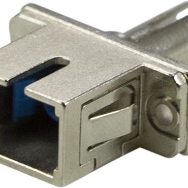 Deltaco FBP-1038 Adapter, fiber, SC-ST, multimode, simplex, keramisk, metall