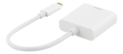 Deltaco USB-C til HDMI adapter, 4096x2160 30Hz, hvit