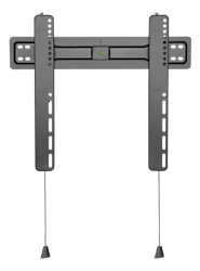 Deltaco Office Ultra-Slim Fixed wall mount, 32"-55", 35 kg, black