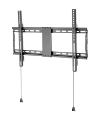 Deltaco Office Heavy-Duty Foldable Fixed Wall Mount, 37"-80", 70 kg, black