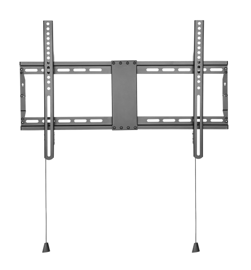 Deltaco Office Heavy-Duty Foldable Fixed Wall Mount, 37"-80", 70 kg, black