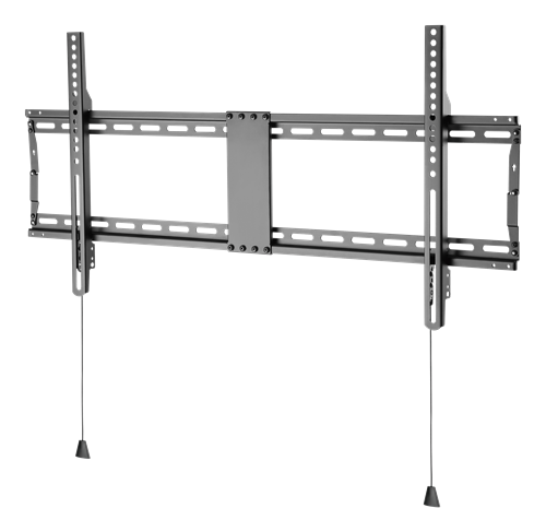Deltaco Office Heavy-Duty Foldable Fixed Wall Mount, 43"-90", 70 kg, black