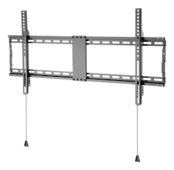 Deltaco Office Heavy-Duty Foldable Fixed Wall Mount, 43"-90", 70 kg, black