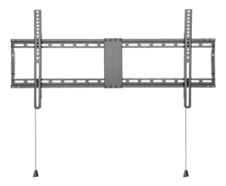 Deltaco Office Heavy-Duty Foldable Fixed Wall Mount, 43"-90", 70 kg, black