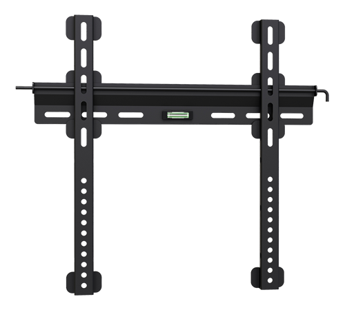 Deltaco Fixed ultra slim wall mount for monitor/tv, 32-55", anti-theft, max 55 kg, black