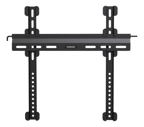 Deltaco Fixed ultra slim wall mount for monitor/tv, 32-55", anti-theft, max 55 kg, black