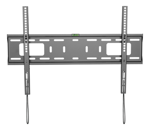 Deltaco Heavy duty fixed wall mount for monitor/tv, 37"-70", VESA, spring lock, black