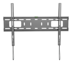 Deltaco Heavy duty fixed wall mount for monitor/tv, 37"-70", VESA, spring lock, black