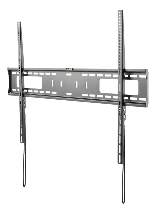 Deltaco Heavy duty fixed wall mount for monitor/tv, 60"-100", 75kg, VESA, black