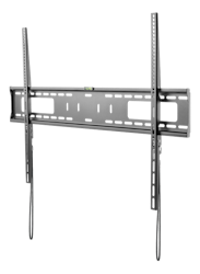 Deltaco Heavy duty fixed wall mount for monitor/tv, 60"-100", 75kg, VESA, black